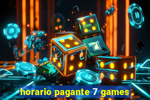 horario pagante 7 games